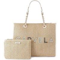 Carvela Women's 'Sorrento Bead Tote' Bag in Beige