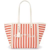 Carvela Women's 'Minori Tote' Canvas Bag in Orange