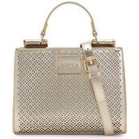 Carvela Women's 'Jessica Laser Mini' Bag in Gold