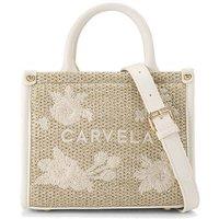 Carvela Women's 'Sorrento Micro Tote' Bag in Beige