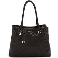 Carvela Women's 'Antionia Weave Tote' Bag in Dark Brown