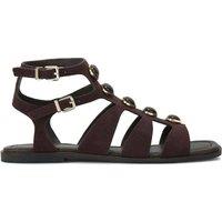 KG Kurt Geiger Women's 'Roa' Suede Sandals in Brown | Size: 6