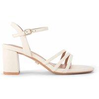 Carvela Women's 'Motto Block Wf' Sandals in Cream | Size: 3