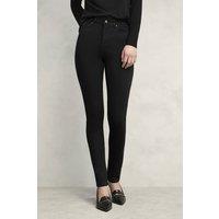 Hobbs London Women's Gia Sculpturing Jeans in True Black | Size: 20