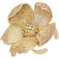 Latelita Women's Poppy Flower Lemon Ring Gold in Yellow