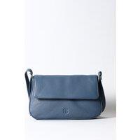Lakeland Leather Women's 'Dockray' Leather Cross Body Bag in Navy