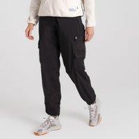 Craghoppers Women's Natales Waterproof Cargo Trouser in Black | Size: 16