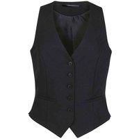Brook Taverner Women's One Luna Tailored Waistcoat in Black | Size: 4-6