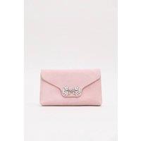 Phase Eight Women's Sparkle Clutch Bag in Dusty Pink
