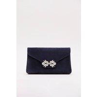 Phase Eight Women's Sparkle Clutch Bag in Dark Navy