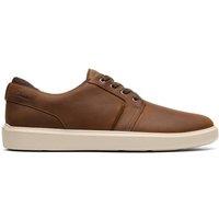 Clarks Men's Brodin Seam Beeswax Trainers in Brown | Size: 10-Standard Fit
