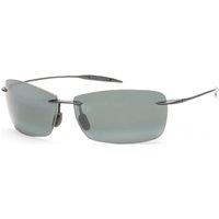 Maui Jim Men's MJ0423S-001 Lighthouse Aviator/Navigator Sunglasses in Black