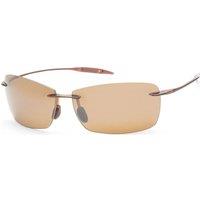 Maui Jim Men's MJ0423S-002 Lighthouse Aviator/Navigator Sunglasses in Brown