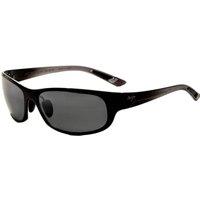 Maui Jim Men's 417-02J Square/Rectangle Sunglasses in Black