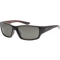 Maui Jim Men's MJ0810S-001 Local Kine Square/Rectangle Sunglasses in Black