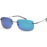 Maui Jim Men's MJ0334S-002 Ohai Aviator/Navigator Sunglasses in Grey