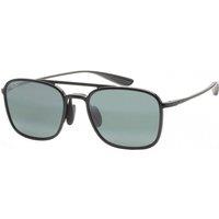 Maui Jim Men's MJ0447S-001 Keokea Square/Rectangle Sunglasses in Black