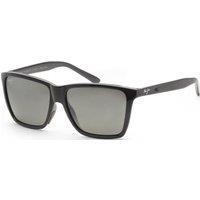 Maui Jim Men's MJ0864S-001 Cruzem Square/Rectangle Sunglasses in Black