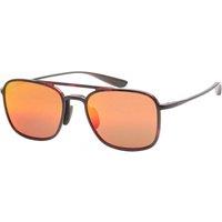 Maui Jim Men's MJ0447S-003 Keokea Square/Rectangle Sunglasses in Red