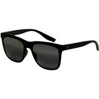 Maui Jim Men's MJ0602S-003 Pehu Square/Rectangle Sunglasses in Black