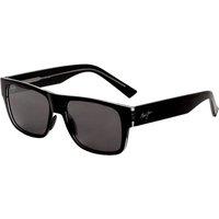 Maui Jim Men's 873-02 Keahi Square/Rectangle Sunglasses in Black