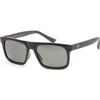 Maui Jim Men's MJ0616S-001 Opio Square/Rectangle Sunglasses in Black