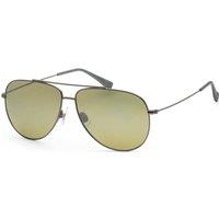 Maui Jim Men's MJ0665S-002 Hauoli Aviator/Navigator Sunglasses in Silver