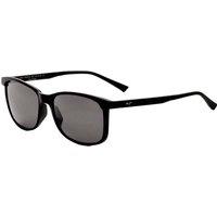 Maui Jim Men's 672-02 Hulili Square/Rectangle Sunglasses in Black