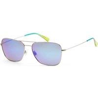 Maui Jim Men's MJ0675S-003 Naauao Square/Rectangle Sunglasses in Silver