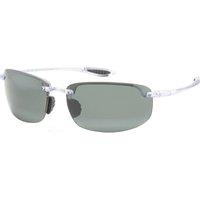 Maui Jim Men's MJ0407S-005 Hookipa Aviator/Navigator Sunglasses in Clear