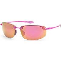 Maui Jim Men's MJ0407S-006 Hookipa Aviator/Navigator Sunglasses in Pink