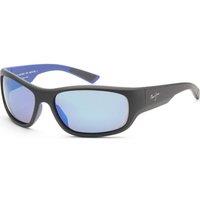 Maui Jim Men's MJ0682S-003 Maukele Square/Rectangle Sunglasses in Black