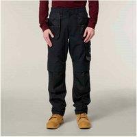 Hard Yakka Men's Raptor Active Holster Pocket Pants in Black | Size: 32R