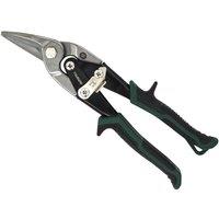 Faithfull Compound Aviation Snips - Right Cut in Green