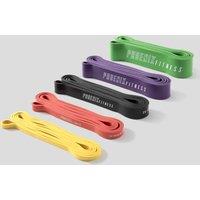 Phoenix Fitness Pull Up Bands Set - Olive in Red