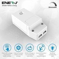 ENER-J 100W Smart WiFi Dimmable Receiver Module for Wireless Kinetic Switches - White | Size: 1040mm x 1190mm