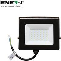 ENER-J ENERJ 30W LED light Pre Wired with Series 500W Non Dimmable Dimmable in Black