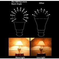 ENER-J LED Bulb- 20W GLS A80 LED Thermoplastic Lamp B22 3000K (pack of 10 units) in White