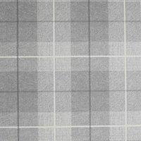 Arthouse Country Tartan Textured Wallpaper in Grey