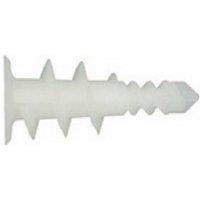 Rawlplug Plasterboard Fixing (Pack of 12) in White