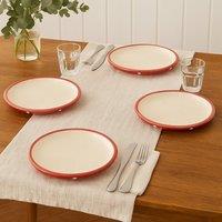 Country Living Autumn Harvest Set of 4 Toadstool Top Side Plate