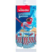 Vileda Supermocio Mop Head Pack of 2 in Red