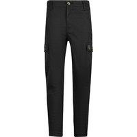 Luke 1977 Men's Future Junior Cargo Trousers in Black | Size: 14-15 Years