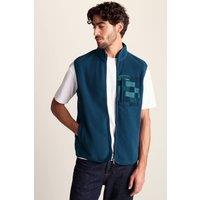 TOG24 Men's 'Stark' Microfleece Gilet in Blue | Size: Small