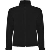 ROLY Men's Rudolph Soft Shell Jacket in True Black | Size: XL