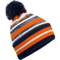 Beechfield Men's Multi-Sport Fan Pom Pom Beanie in Dark Navy