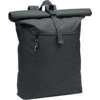 MidOcean Men's Napa Roll Top RPET Backpack in Black