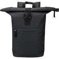 Floso Men's Resi Plus Roll Top 18L Backpack in Black