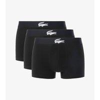 Lacoste Men's 3 Pack Trunks Black | Size: Large
