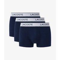 Lacoste Men's 3 Pack Trunks Navy | Size: XL